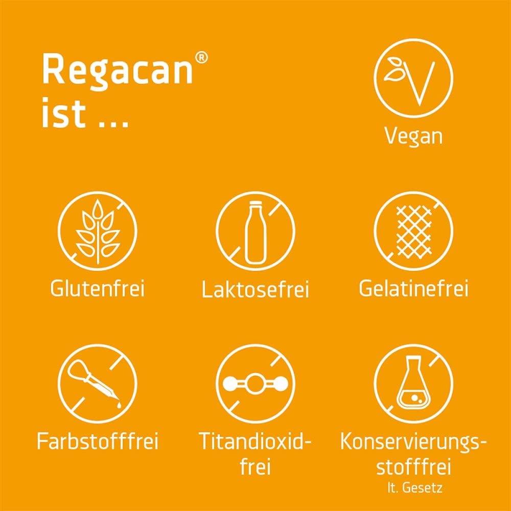 SYXYL Regacan - Nahrungsergänzungsmittel mit Zink für das Immunsystem sowie Maitake und Beta-D-Glucanen - Vegan, laktosefrei, glutenfrei - 90 Tabletten im Blister