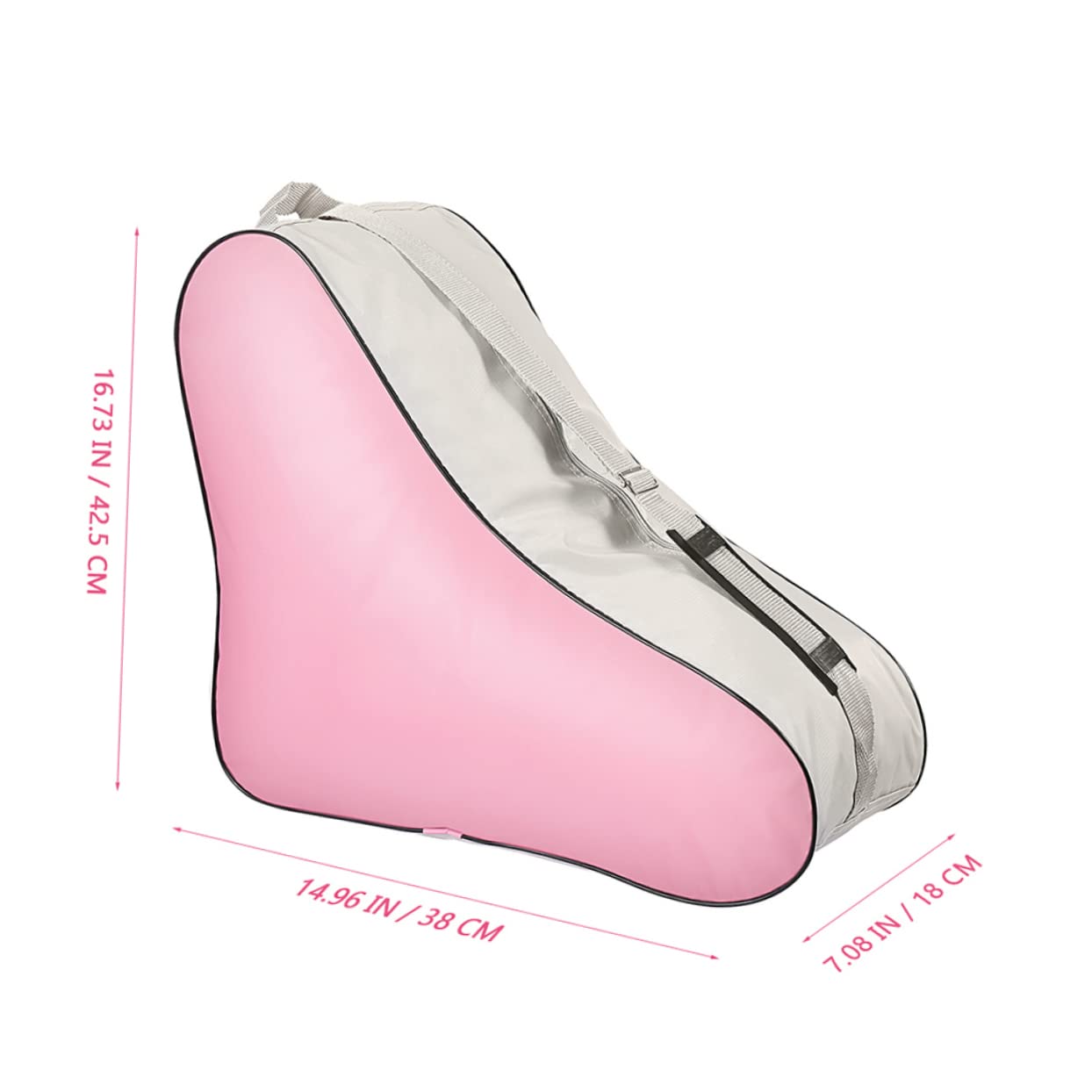 GALPADA Roller Skates Pouch Bag Ice Skates Tote Bag Durable Lightweight for Roller Skating
