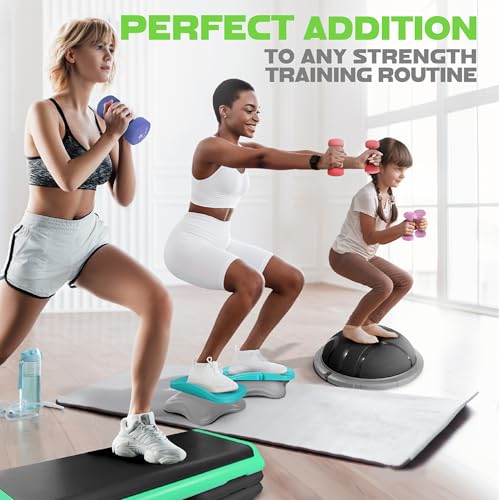 Image of Yes4All Neoprene Coated Dumbbell Hand Weight Sets of 2 - Multiple Weight Options with 15 Colors, Anti-roll, Anti-Slip, Hexagon Shape