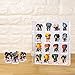 AITEE Acrylic Display Case with Mirrored Back, Display Cabinet for Mini Funko Pop Figures, Clear Wall Mounted or Desktop 4 Tiers Storage Box Cabinet Organizer for Mini Toys,Collections and Stone Rock