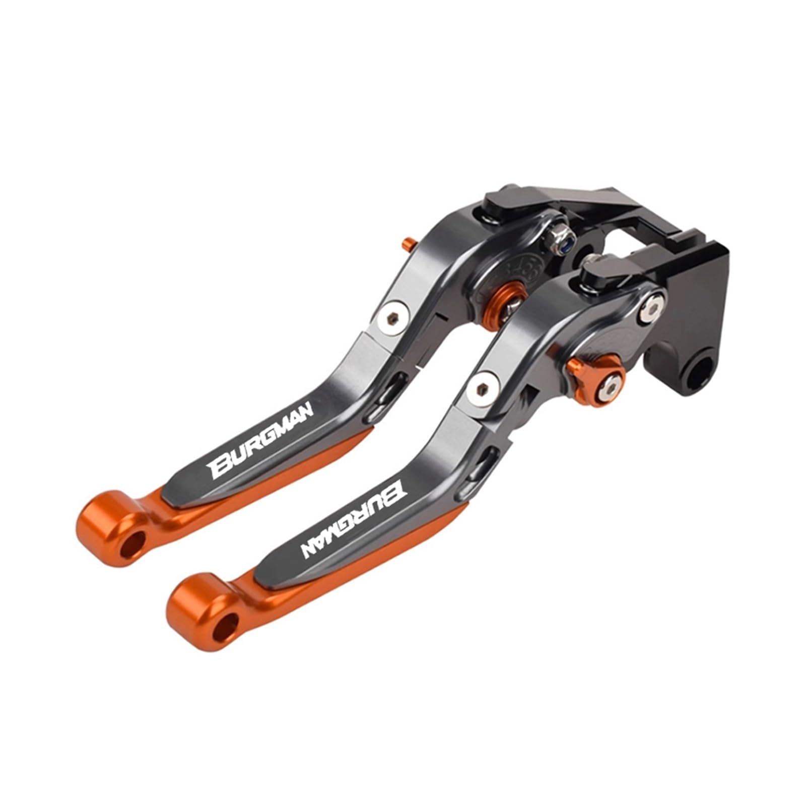 Yofdsnd 27 Foldable Telescopic Brake And Clutch Lever For An Uh Burgman 400/250/200/150/125 Clutch Lever Brake Set Folding Handle Levers