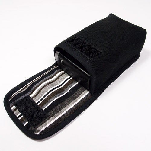 suono LUMIX TZ95Dケース TZ95ケース(ブラック・アルバグレイ)ハンドメイド 日本製