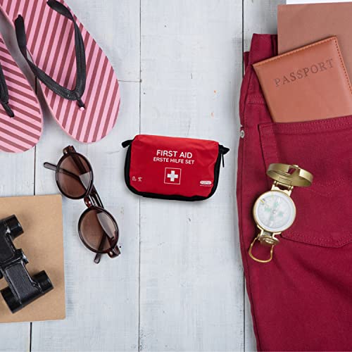 Mini Erste Hilfe Set - Outdoor - FLEXEO - Fahrrad - wandern - Reise - Klein - First Aid Kit - Unterwegs - Kinder - Klein - Image 7