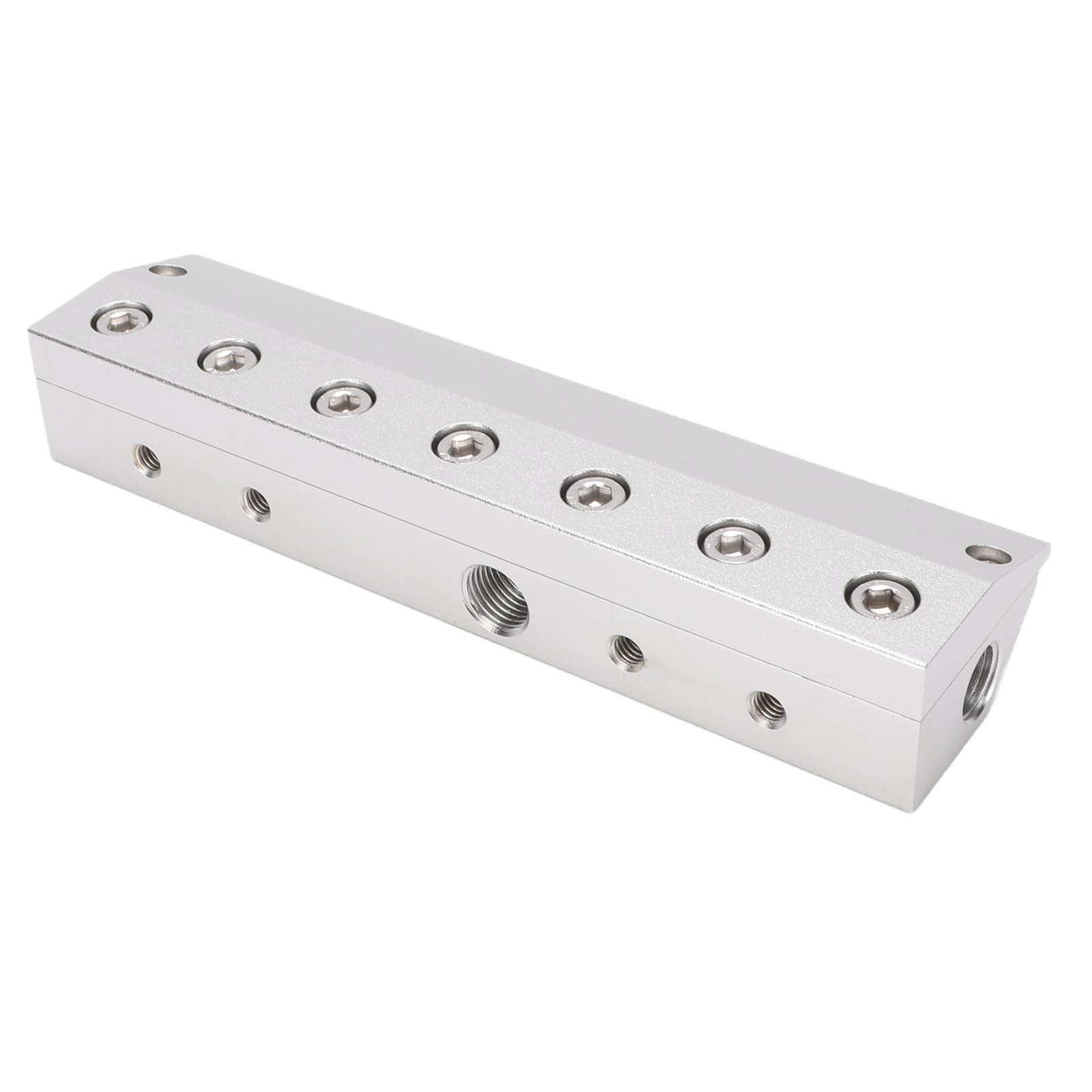 Yosoo Health Gear Hoja de Soplador de Aire de 175 Mm, Boquilla de Soplado de Aire de Aleación de Aluminio con Rosca de 1,4 Pulgadas, Salida de de 0,05 Mm, Herramienta de Comprimido de 52 DB para