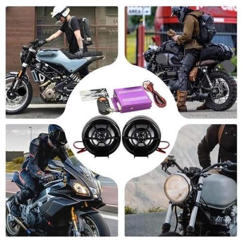 Parlante para Moto con Radio FM y 3 Modos miniatura 5