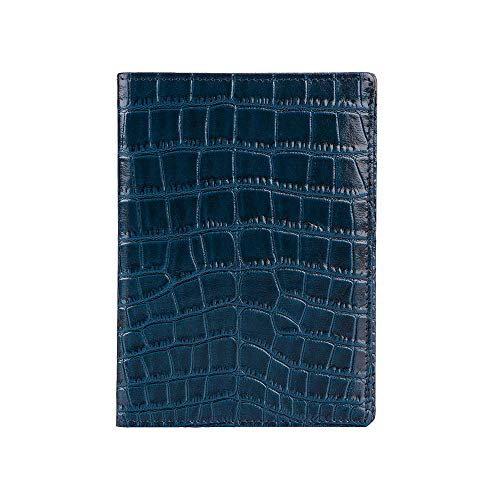 Preisvergleich Produktbild OROM Reisepasshülle, Lederfaserstoff, handgefertigt