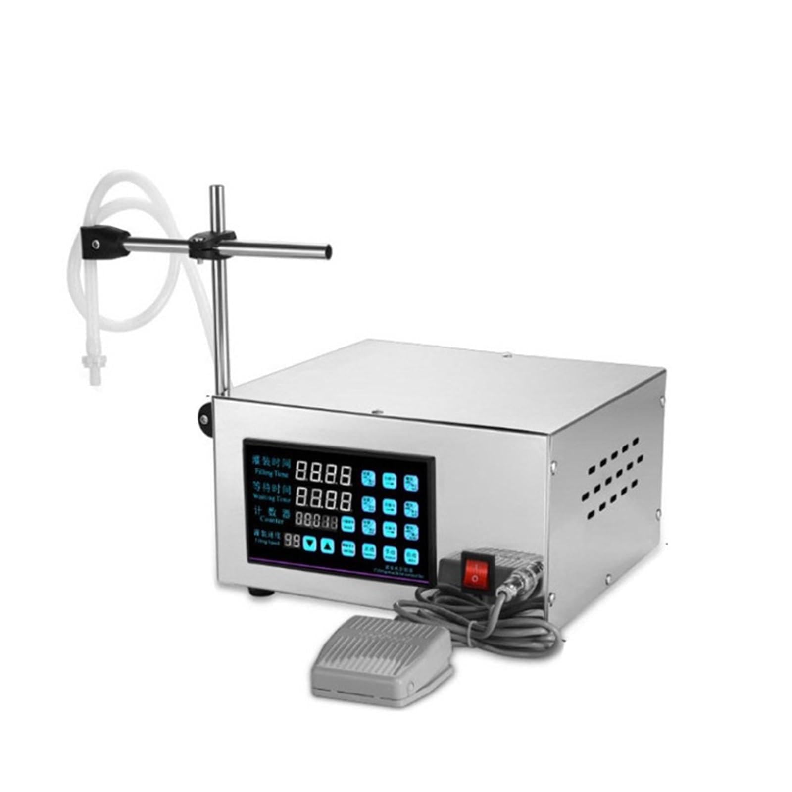 Maszyna do Napełniania, Mała, precyzyjna, elektryczna maszyna do napełniania napojów metodą ilościową CNC, piwa Baijiu(3.5 L Per MIN,500W)