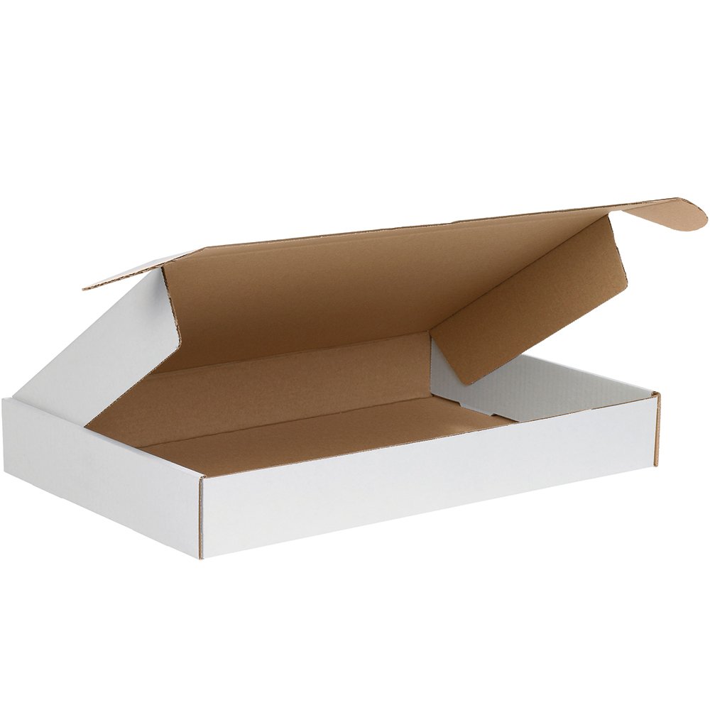 BOX USA Mailer Boxes Medium 16"L x 10"W x 2 3/4"H 50-Pack - Corrugated Cardboard Box for Shipping, Moving, Mailing, Packing, Packaging and Storage