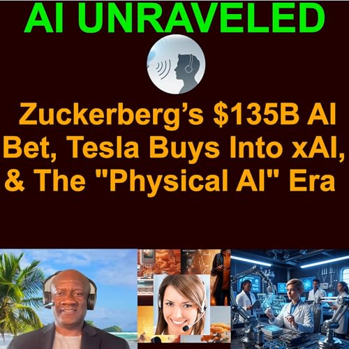 Teaser AI Daily News Rundown January 30 2026: Zuckerberg&rsquo;s $135B AI Bet, Tesla Buys Into xAI, & The "Physical AI" Era