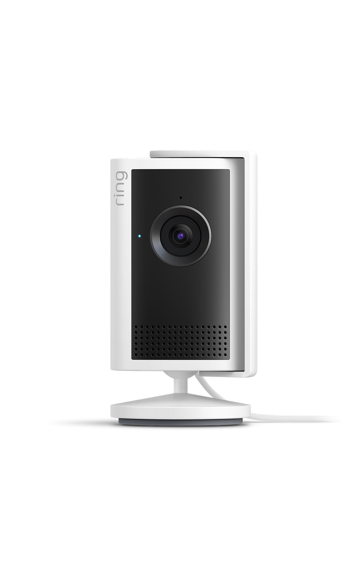 Ring videocamera interna Plus (Indoor Camera Plus, ultimo modello) | Videocamera plug-in | Retinal 2K, zoom 4x, copriobiettivo manuale | Prova gratuita di 30 giorni del piano d'abbonamento Ring