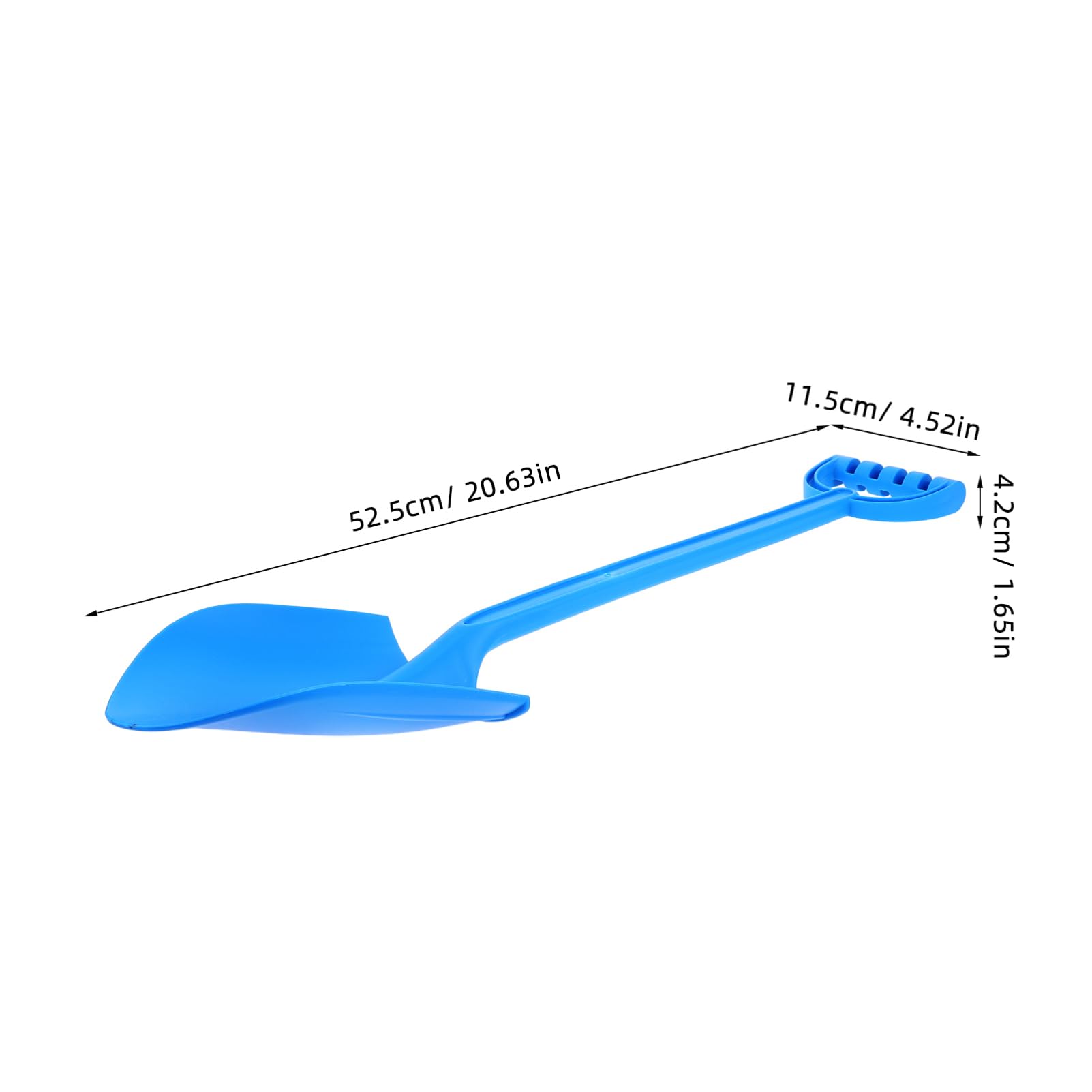 SUPVOX Sandbox Shovels Mini Snow Shovels Winter Shovel Shovels for Digging Gardening Shovel Snow Shovel Handle Winter Shovels for Mini Shovel Blue Plastic