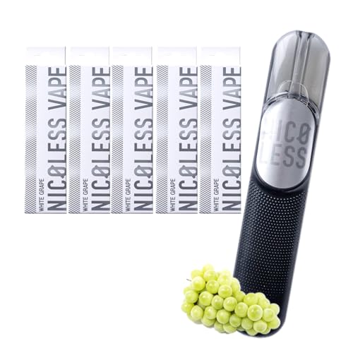 NICOLESS VAPE jRX Iׂt[o[ 5{Zbg g؂ jR`[ ^[[ dq^oR dq΂ VAPE (WHITE GRAPE 5{Zbg)