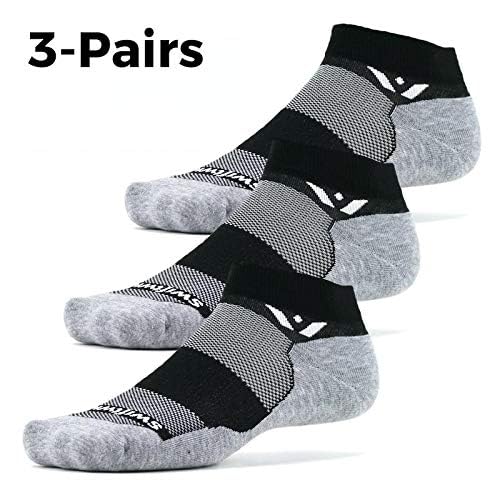Swiftwick- MAXUS Ankle Golf and Runing Socks (3 Pairs), Maximum Cushion3