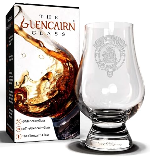 GLENCAIRN CLAN MACGREGOR SINGLE MALT SCOTCH WHISKY TASTING GLASS