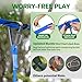 Ninja Obstacle Course for Kids Backyard - 10 Durable Obstacles and 60' Slackline - Outdoor Warrior Obstacle Playset Equipment with Gymnastic Ring, Rope Ladder, Ninja Wheel, Climbing Rope Swing