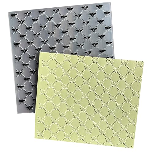 Arbuya Bee Plastic Embossing Folder (5.9