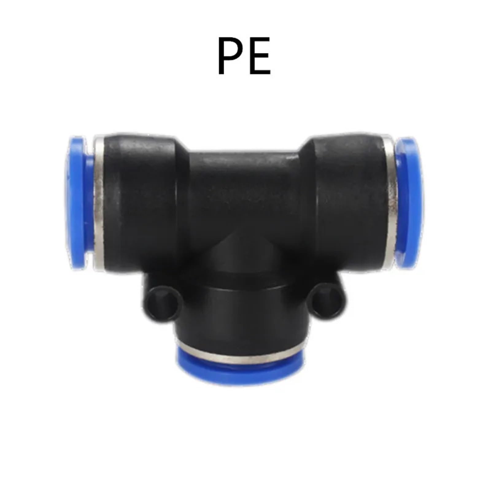 PURYN 100 raccordi pneumatici per tubi in polietilene a T, a 3 vie, per tubi da 4 mm, 6 mm, 8 mm, 10 mm, 12 mm, 14 mm, 16 mm, connettore rapido (12 mm (50 pezzi)