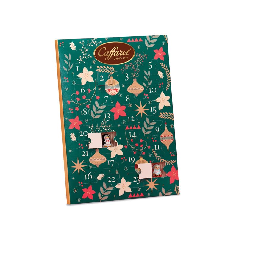 Caffarel Calendario Avvento 2025 cioccolato, 195 gr