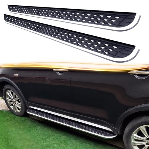 Estribos laterales para Ford Explorer 2013-2020 negro aluminio