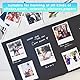 Coicok 1224 Stück Fotoecken Selbstklebend, Fotoecken, Fotoecken Selbstklebend Transparent, Klebeecken für Fotos, Fotosticker für Bilder, Alben, Scrapbook, DIY, Basteln, Fotoalbum Zubehör