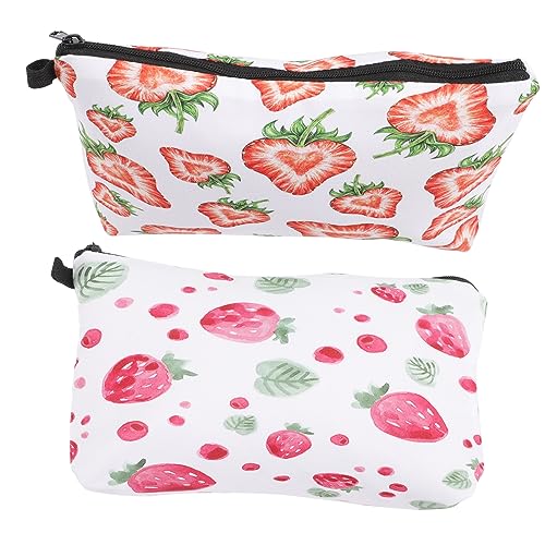 Borsa Da Toilette Portatile Da 2 Pezzi Con Scomparto Per Articoli Vari Per La Della Pelle Da Viaggio Per Il Trucco Porta Pennelli E Rossetto