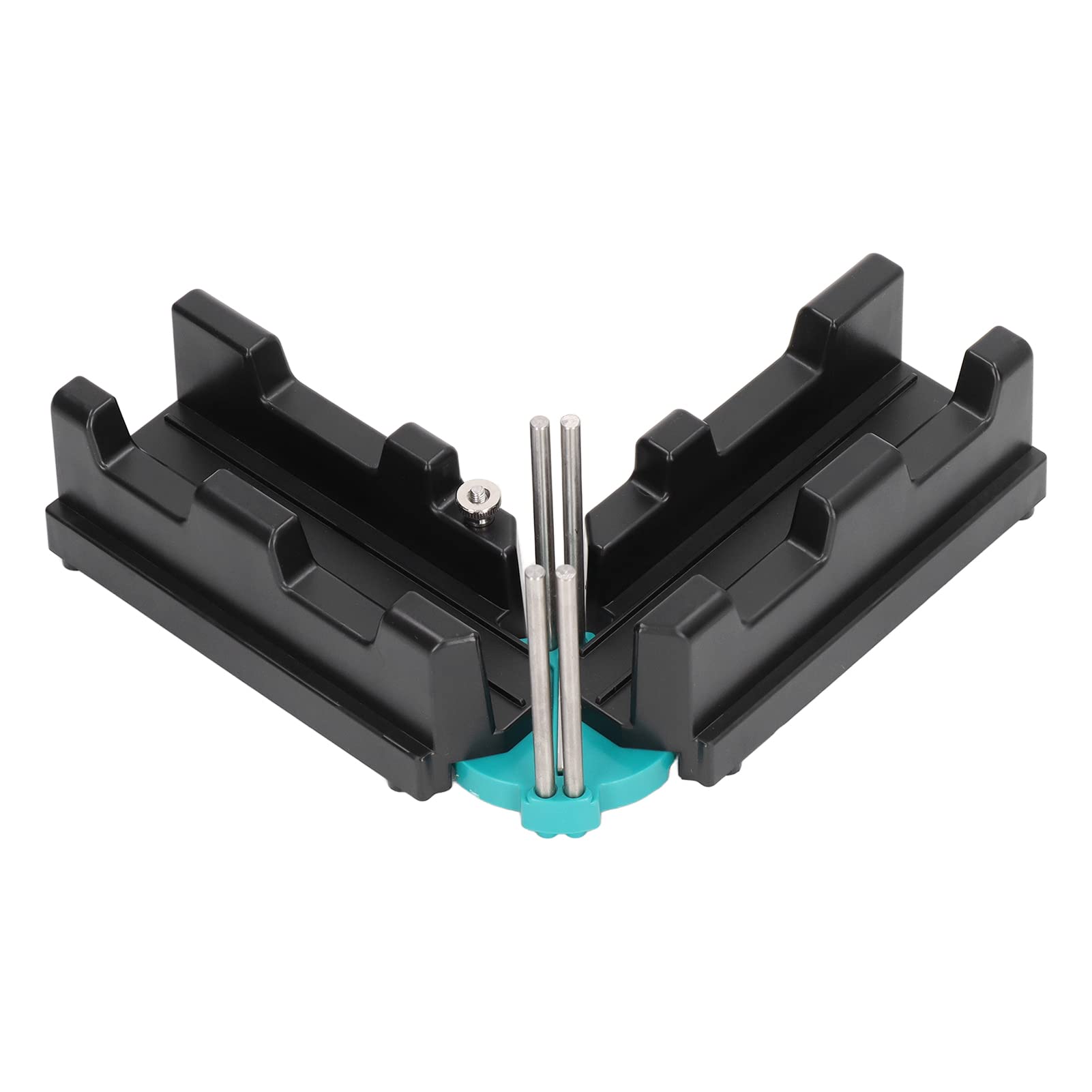 Utensile da Taglio per Misurazione Obliqua 2 in 1 Guida per Angolare in ABS Ad Alta Precisione per Resistenza All'usura