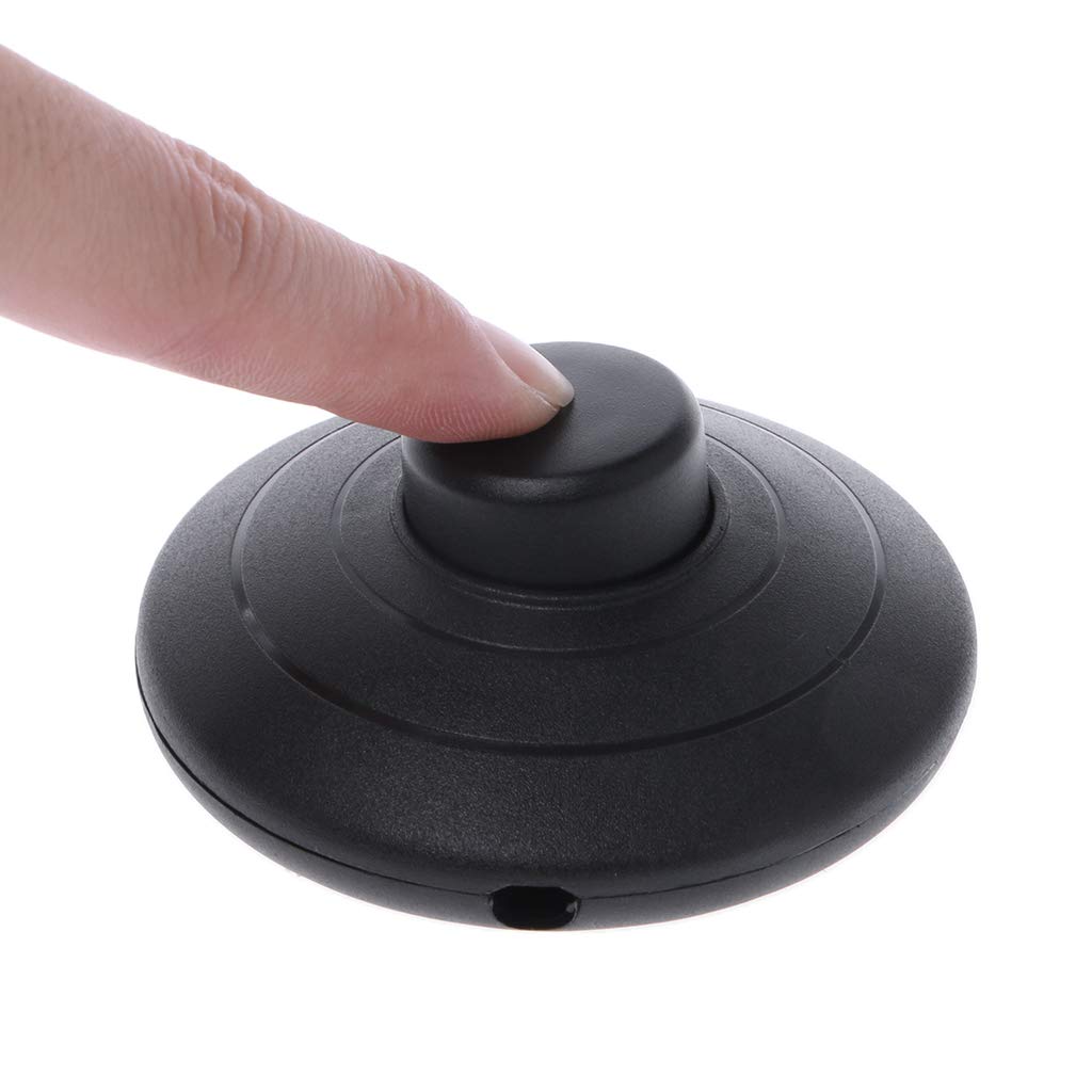 Foot Pedal Push Inline Lamp LED Light On-Off Control Lighting