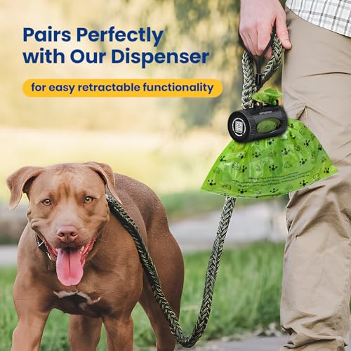 Image of Dog Poop Bags, Cat Litter Bags, Guaranteed Leak Proof and Extra Thick Poop Bag Rolls for Dogs, Lavender Scented, 270 Count