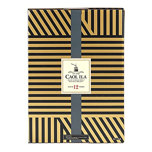 Caol Ila 12 Jahre | Islay Single Malt Scotch Whisky | im hochwertigen Geschenkset | Ausgezeichneter, aromatischer… – Bild 4