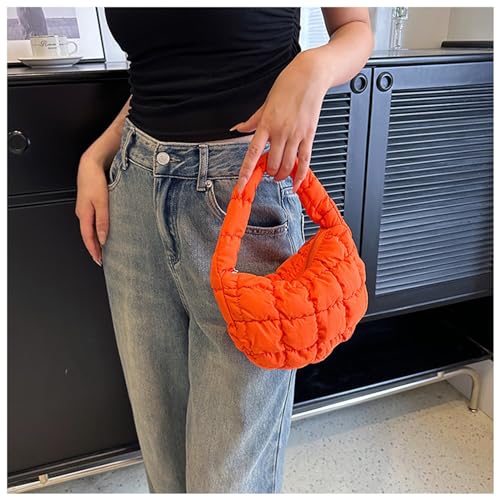 Bolso pequeño acolchado tipo bubbles para mujer miniatura 2