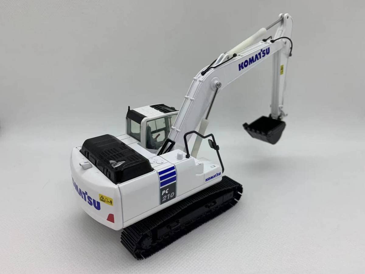 ミニカー 1/50 コマツ PC210-10 限定版 ホワイト 1:50 KOMASTU PC210-10 限定版 白 excavator ミニカー 1/50