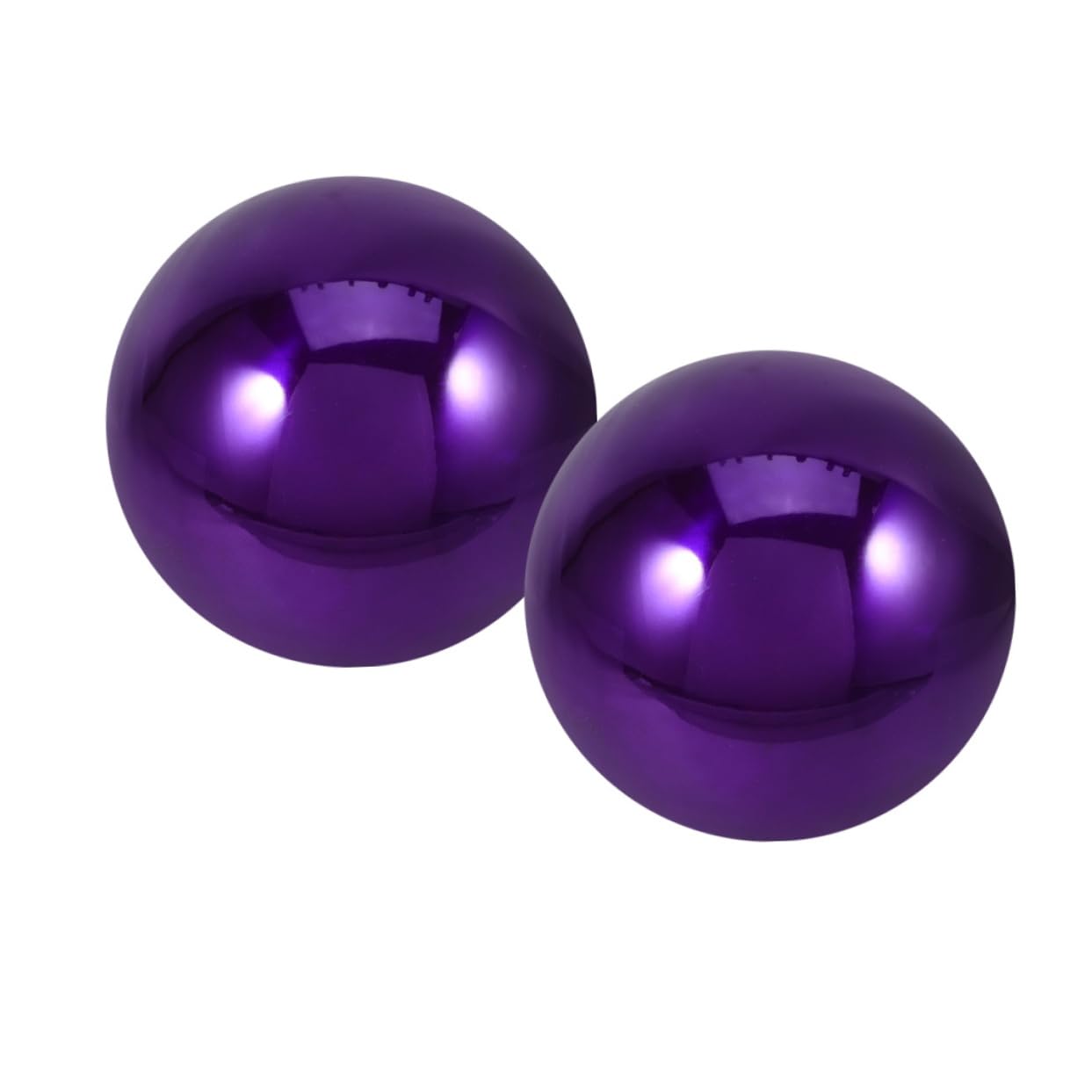 Abaodam Gazing Balls for Garden 2pcs Reflective Metal Balls Large for Garden Decorative Spheres