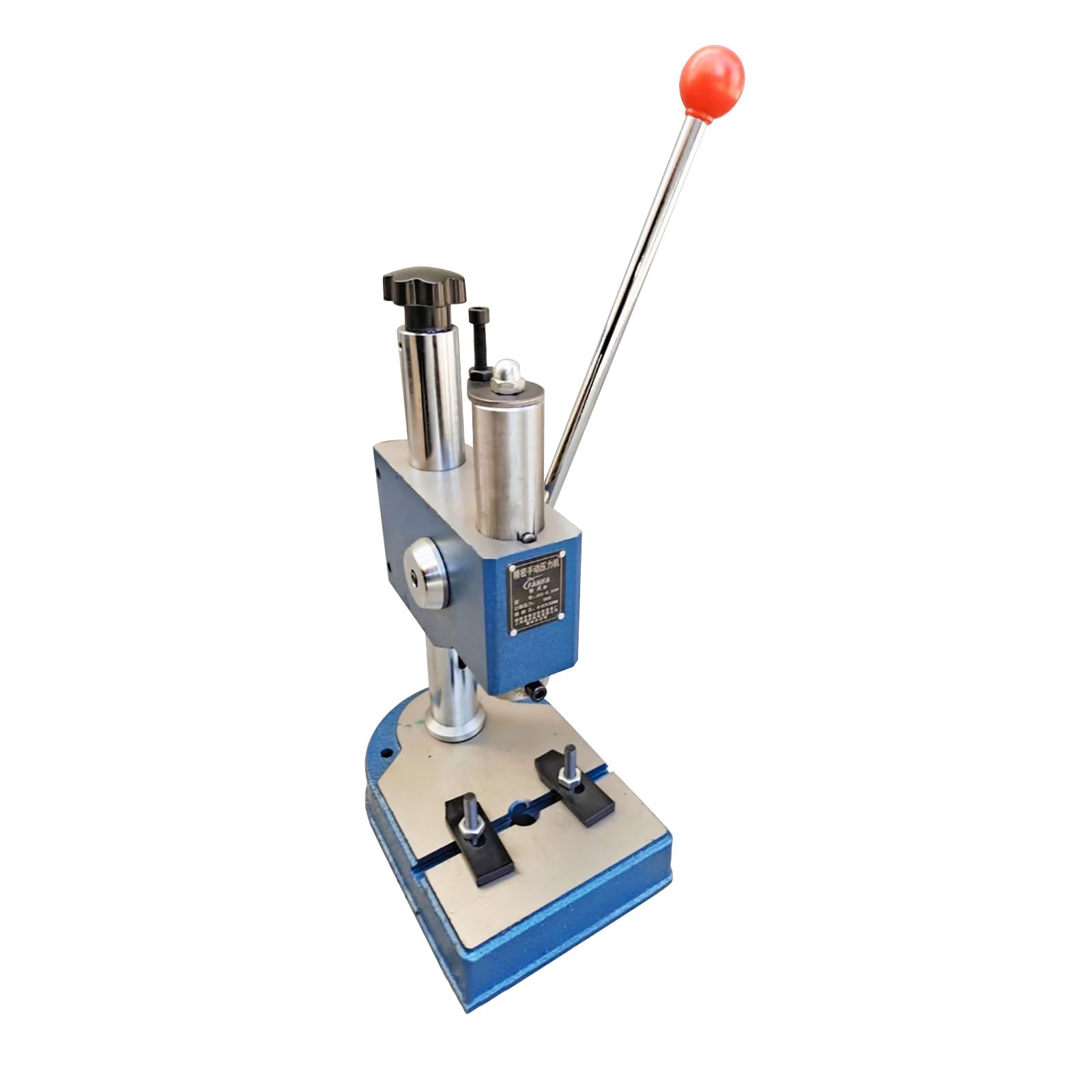 Macchina perforatrice for Pelle da 12,6 Pollici, Presse manuali da banco for stampaggio, Piegatura, formatura e stiramento(440lb/200kg)