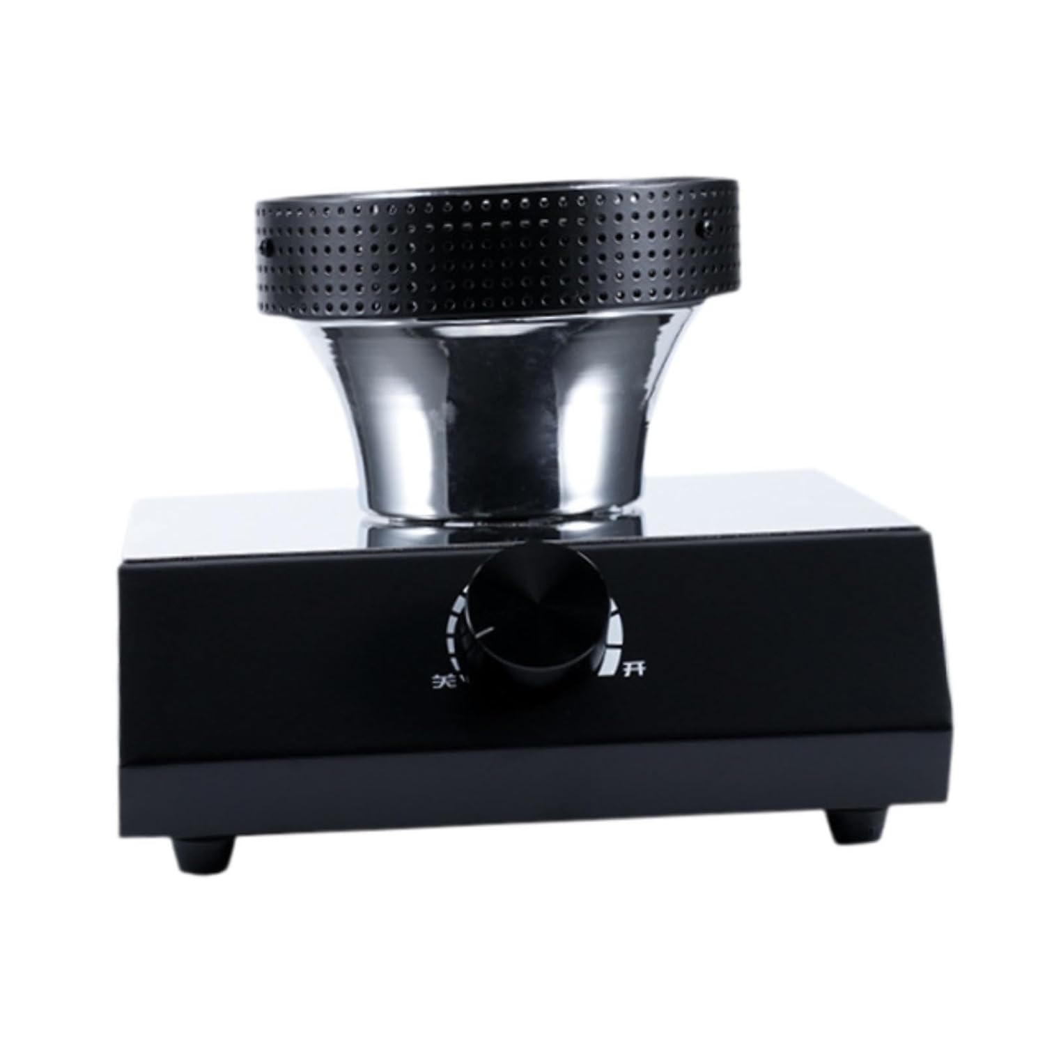 Yajuyi Halogen Beam Heater Syphon Coffee Maker Heater Compact Coffee Maker Heater Burner Accessory Adjustable Temperature for Home, Black