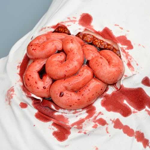 Image of Adhesive Eviscerated Intestine Simulator, Open Abdominal Wound Packing Trainer, Small Intestine Simulator for Wound Care Practice, Medical Education Tools