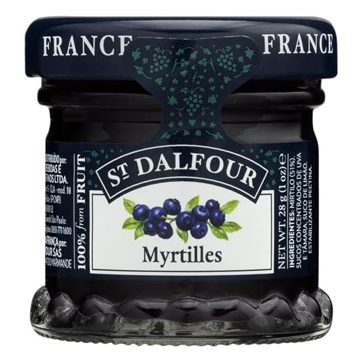 Geleia de Mirtilo sem Adição de Açúcar St. Dalfour Vidro 28g