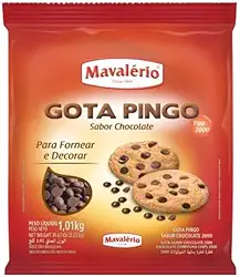 Gotas de Chocolate Pingo Para Forno Mavalerio 1Kg
