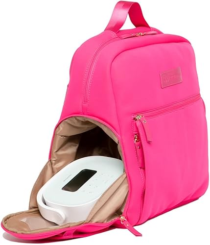 Miniatura 2 de Sarah Wells Fiona - Mochila para extractor de leche, neopreno, lavable a máquina, bolsillos aislados, sistema de bolsillo en el bolsillo, Rosa