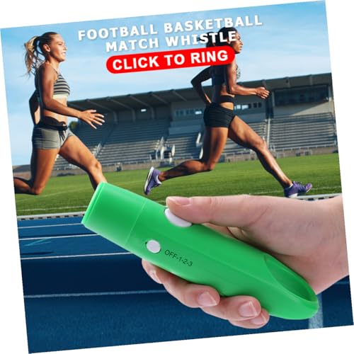Silbato electrónico deportivo plástico Verde miniatura 6