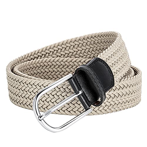 AGEA Elastic Stretch Braided Waist Belt for Men Women