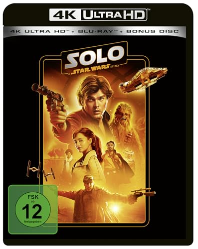 Solo: A Star Wars Story - 4K Ultra-HD Edition (Line Look 2020) [Blu-ray]