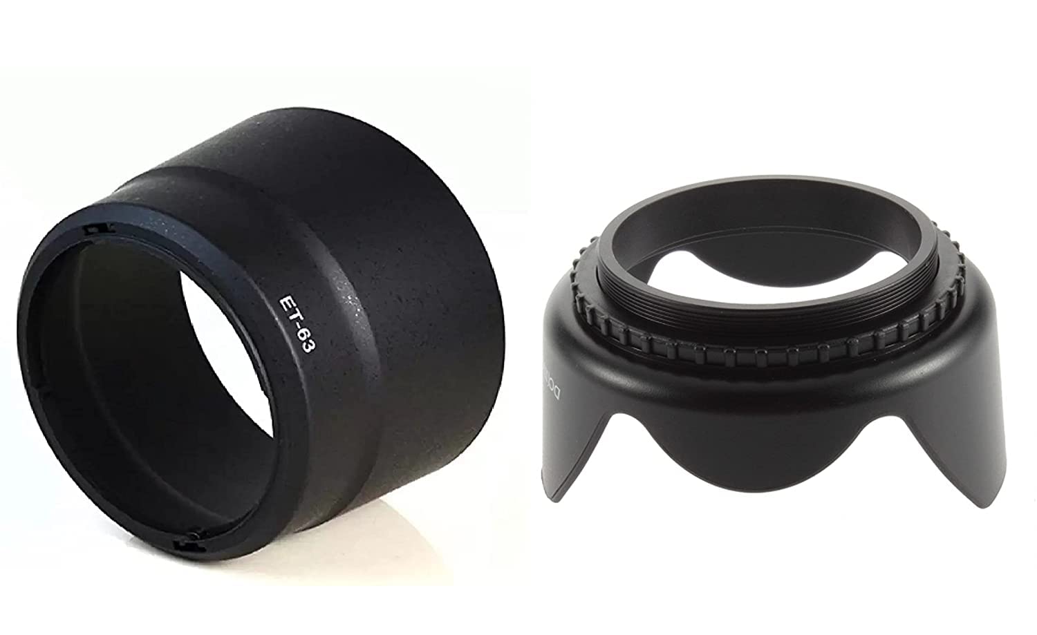 Schsteindar® Hood for Camera Lens, 58MM Flower & ET 63 for Canon 18-55 & 55-250 STM, Black-picture-24