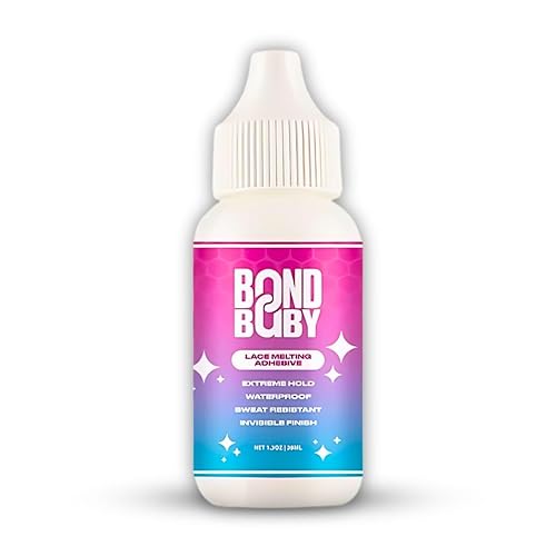 Bond Baby Lace Melting Adhesve, Extreme Hold Glue for Wigs and Hair Systems, Waterproof, Invisible Bonding, The Ultimate Adhesive Bond Specially