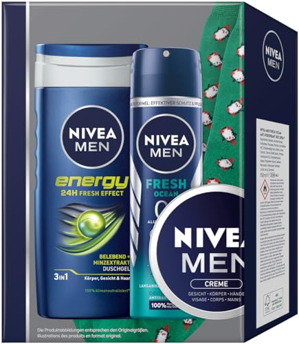 Nivea Men Keep It Fresh douchegel – 3×250 ml - View 5