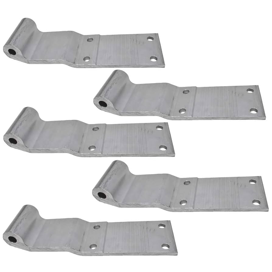 5 Pack of 022-00975 Trailer Swing Door 4 Hole Wabash Style