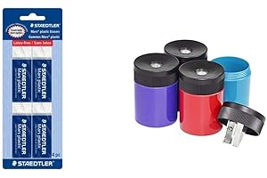 Mars Plastic Erasers and Pencil Sharpener Kit for Artists and Students