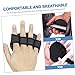 POPETPOP 3pairs Lifting Palm Pads Sports Gloves for Weightlifting Gym Training and Fitness Hand for Men for Barbell and Dumbbell Workouts