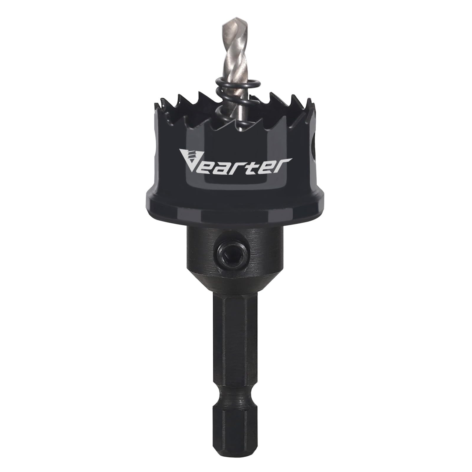 Vearter 25mm Bi-Metal Hole Saw 1/4 Inch Hex Shank, M42 Bimetal Hole Saw, Thin Wall Cobalt Drill Hole Cutter with Arbors for Wood, Sheet Metal, Copper, Plaster, PVC, Steel Plate, Drywall โ image 1