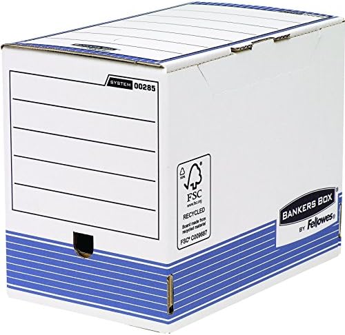 Fellowes Bankers Box - Caja de archivo definitivo automático, A4,...