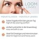 LOOM Lenses Monatslinsen weich, 3 Stück | BC 8.6 | DIA 14.2 | Kontaktlinsen mit Stärke: -1.75 Dioptrien